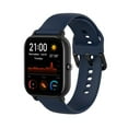 thumbnail image 1 of Hearth & Gear Silicone Sports Sweat Proof Solid Color Watch Band With Convenient Adjustment And Wide Compatibility Compatible With Smartwatch Couple Watch Set for Dads Digital Analog Watch Men Womens, 1 of 6