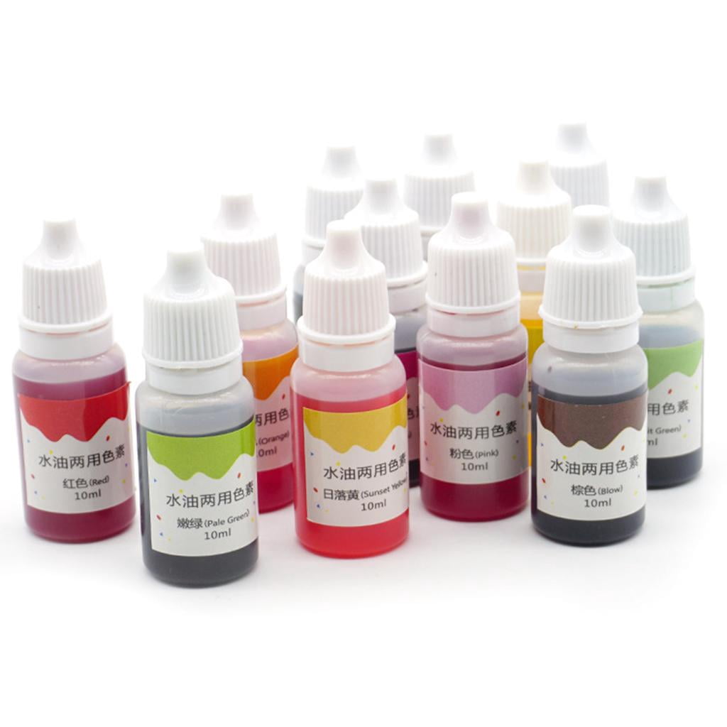 FVDPWYE Food Coloring Pigment Soap Dye -10ml Liquid Bath Colorant Skin DIY Making Crafts