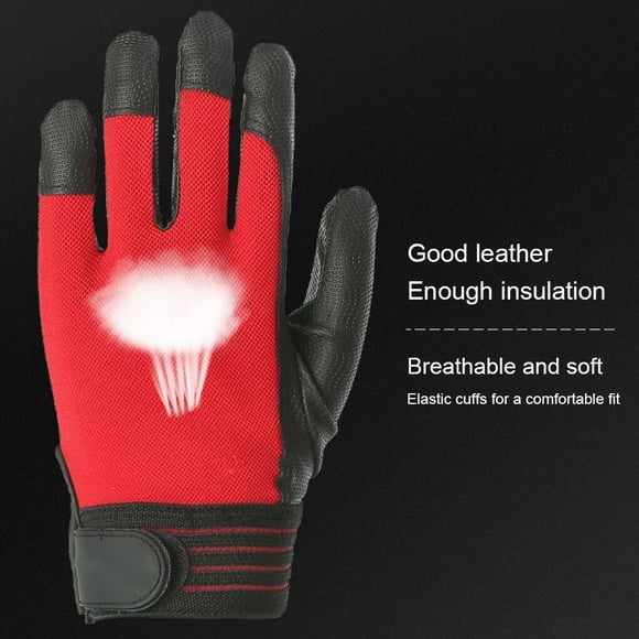 1 Pair Work Gloves Protective High Simple Operation High Voltage Electrical Insulating Glove Rubber Safety MittenBreathable Mittens Motorcycle Black M