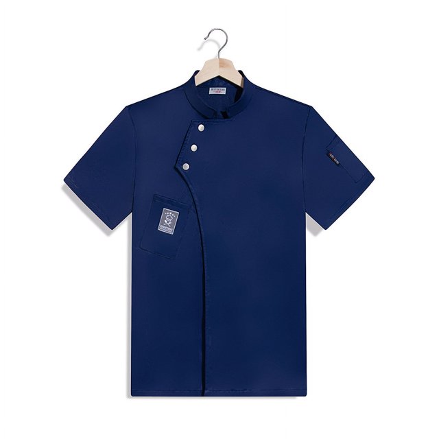 Catering Cooking White Shirt Restaurant Kitchen Chef T-shirt Baker Work Uniform Waiter Hotel Clothes Cook Jacket Cafe Overalls FWZ
