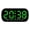 green, variant on Electronic Clock Simple Multi-Functional Alarm Clock Led Digital Clock With Date