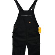 Timberland PRO Men’s Ironhide Flex Bib Overalls Size L (42X30) Black Workwear