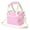001 Pink, variant on Win s Way Water Bottle Carrier with Strap Family Size 4 Compartment Drink Holder Bag Multi Cup Drink Tote Hands Free Spill Proof Durable with Pocket Practical Gift for Family