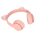 thumbnail image 4 of Cat Ear Headphones, Foldable Over Ear Headsets With LED Light , Support Memory Card For PC Laptop Smartphone Tablet, 4 of 8