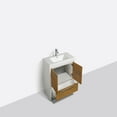 thumbnail image 4 of Eviva Grace 36 in. Natural Oak and White Bathroom Vanity with White Integrated Acrylic Countertop, 4 of 4