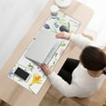 thumbnail image 3 of Attractive Anime Mouse Pad - Large Gaming Mat, Beautiful Flowers Desk Mat - Perfect for Women’s Office Décor & Desk Accessories - XL Laptop Keyboard Mat with Stitched Edges, 31.5x11.8 inches, 3 of 7