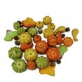 thumbnail image 3 of Northlight Set of 35 Autumn Gourds, Fall Leaves and Pine Cone Vase Filler Decorations, 3 of 3