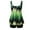 Green, variant on Wancir Womens Plus Size Tankini Swimsuit Two Piece Bathing Suits Flowy Swim Tops with Boy Shorts