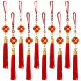 thumbnail image 1 of Chinese Style New Year Pendant with Red Tassel Decor for Wall Hanging Festive Supplies Indoors Outdoors 2023, 1 of 4