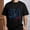 Black-4, variant on Men's T-Shirt USA Anniversary Eagle Design Patriotic Graphic Tee