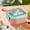 Pink, variant on 750ml Lunch Box Container, Leakproof Bento Box, Plastic Stainless Steel Meal Prep Box, Adult Lunch Storage, Airtight Compartments, Portable Reusable Food Storage, Office Lunch Box