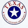 thumbnail image 2 of CafePress - Texas Where Legends Are Born - Baby Light Bodysuit, Size Newborn - 24 Months, 2 of 4