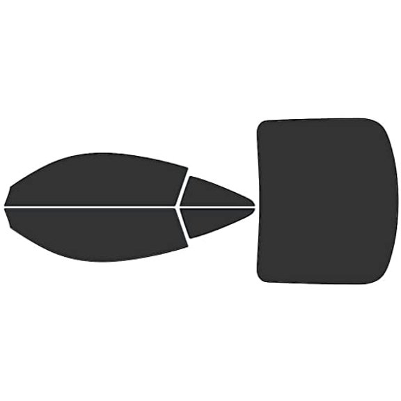 Rvinyl Window Tint Kit Compatible with Audi TT 2016-2023 (Coupe) - Complete Precut Kit - 20%