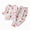 H025-Pink, variant on NOLDARES Toddler Boys Girls Pjs Pajama Set 2 Piece Long Sleeve Top and Pants Print Sleepwear Boys Girls Toddler Pj Clothing Outfit(H025-Pink)