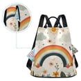 thumbnail image 5 of FORMRS Women's Travel Backpack Purse Anti-Theft Hidden Pockets Casual Shoulder Bag, Cute Rainbow, 5 of 7