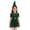 Green, variant on YEAHDOR Kids Girls Christmas Costume Princess Velvet Dress with Belt Hat Santa Claus Gown Festive Suit Green 12-18 Months