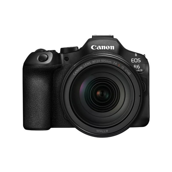 Canon EOS R6 Mark III Full-Frame Mirrorless Camera with RF 24-105mm f/4 L IS USM Lens