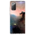 thumbnail image 1 of DistinctInk Clear Shockproof Hybrid Case for Samsung Galaxy Note 20 (6.7" Screen) - TPU Bumper, Acrylic Back, Tempered Glass Screen Protector - Horsehead Nebula Stars - Astronomy, 1 of 3