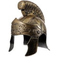 thumbnail image 2 of Casque de Soldat Romain Moyen Âge Casque de Combat Cosplay Fête, 2 of 2