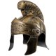 thumbnail image 2 of Roman Soldier Helmet Middle Ages Roman Fighter Helmet Cosplay Party Headgear, 2 of 2