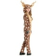 thumbnail image 6 of Lovzfmll Christmas Toddlers Deer Animal Jumpsuit, Footed Onesie Bodysuit, Soft All-in-One Loungewear Winter Pajamas, Cute Stage Performance Costume for 3-13 Years, 6 of 8