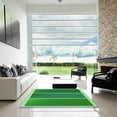 thumbnail image 7 of Ahgly Company Machine Washable Indoor Square Transitional Forest Green Area Rugs, 5' Square, 7 of 7