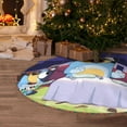 thumbnail image 5 of Defioc Bluey for Christmas Tree Skirt Snowman Xmas Tree Skirt Farmhouse Christmas Decorations Tree Mat for Holiday Party Decor-30", 5 of 6
