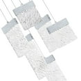 thumbnail image 2 of CWI Lighting Carolina Contemporary Metal LED Chandelier in Pewter, 2 of 5
