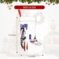 thumbnail image 3 of Cauagu Patriotic Skull Art for Christmas Stockings,1-Pack Large Xmas Stocking Holiday and Farmhouse Stocking Fit for Christmas Holiday Party Decoration(17.7*11 Inch), 3 of 7