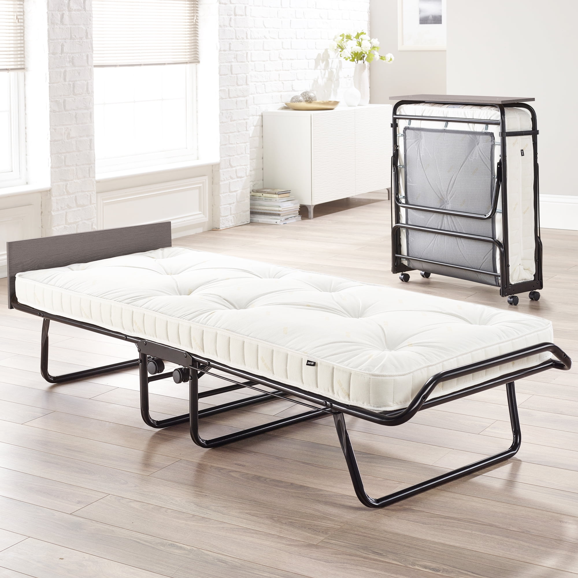Jay-Be Visitor Folding Cot Guest Bed With Micro E-Pocket Spring ...