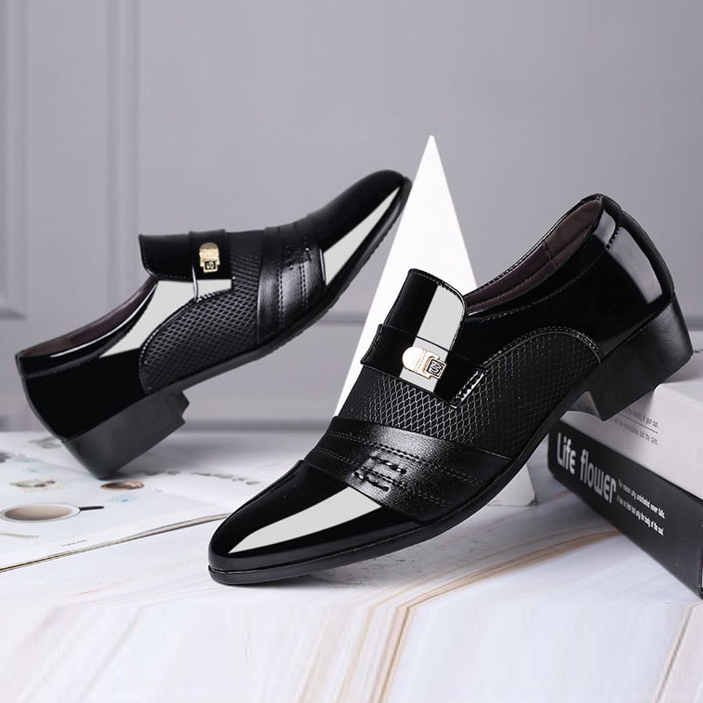 Chaussures Homme Cuir Costume - Talon Discret, Style Décontracté élégant - Confort Semelle EVA - Pour Travail Ou Sortie