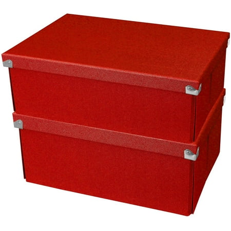 Pop n' Store Medium Document Box - 2 Pack
