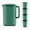 Green, variant on Rewenti 2L/67.6oz Plastic Water Pitcher Cup Set Iced Tea Pitcher Lemonade Pitcher Hot Cold Water Pitcher Drinking Nesting Cups Juice Containers for Fridge Kitchen