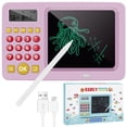 thumbnail image 1 of Math Games Toy with LCD Writing Tablet 2 in 1 Early Learning Math Arithmetic Exercise Toy USB Charging Addition Subtraction Multiplication and Division Oral Learning Toy Montessori Toy, 1 of 10