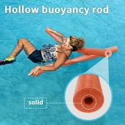 Pool Noodle, Black Pack Of 59 Large Hollow Foam Pool Swim Noodle - Hollow Soft Large Rainbow Foam Noodle Tube,Multi-Purpose Multi-Purpose Swimming Pool Noodle Bulk Buoyancy