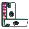 thumbnail image 1 of TopSave Clear Hard Acrylic Shell Cover, Hybrid Ring Back Case For iPhone 11 Pro Max, Green Red, 1 of 3