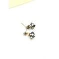 thumbnail image 6 of Lightweight Earrings Fashion Trend Dark Blue Crystal Color  Geometric Stud Earrings, 6 of 7