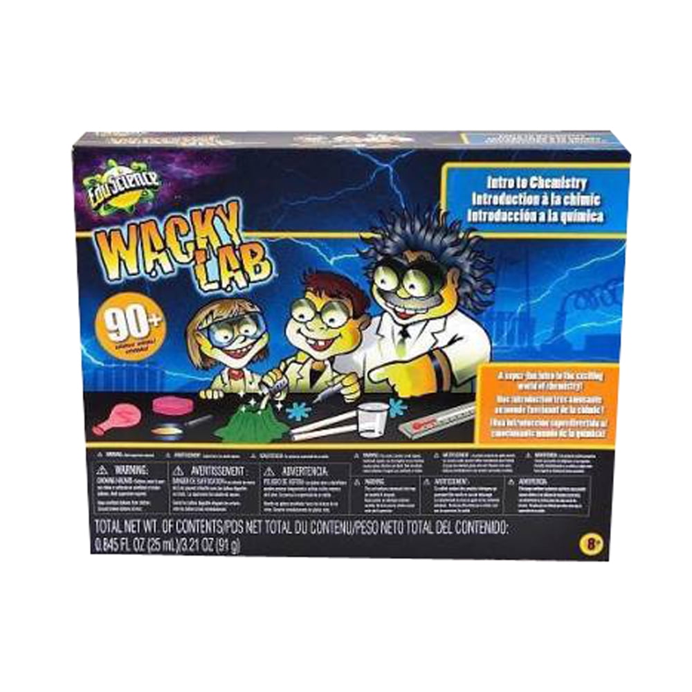 Edu Science Wacky Lab Intro to Science Includes Chemistry Set