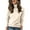 119#Beige, variant on Womens Turtleneck Long Sleeve Sweater Soft Lightweight Fit, Fall Work Casual Pullover Top Camel M