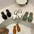 thumbnail image 4 of Women Open Toe Slippers: Nonslip Fashion House Outdoor Slippers Summer Sandals, 4 of 10