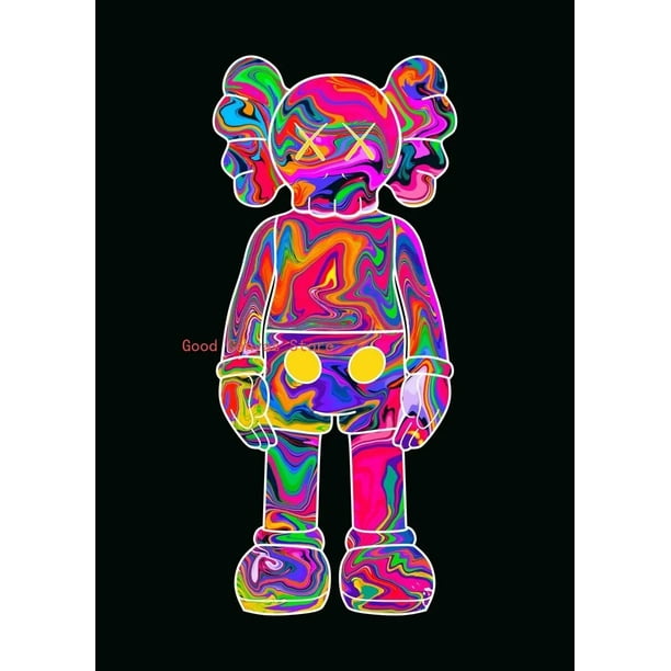 Pósteres de muñecos bonitos de dibujos animados, pintura en lienzo de oso de peluche de lujo, impresión HD, imágenes artísticas de pared modernas, decoración del hogar para habitación de niños