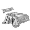 thumbnail image 3 of Yuarrent Funda de edredón Dido, funda de edredón de seda Artificial, funda de almohada para dormir con cremallera, juego de cama Juegos de cama Gris q Yuarrent HA003632-05, 3 of 6