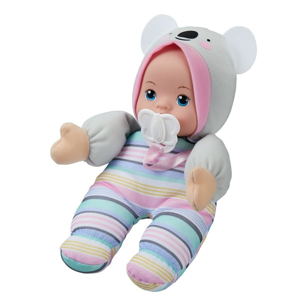 My Sweet Love 10" Soft Baby Doll with Pacifier, Light Skin Tone, Koala
