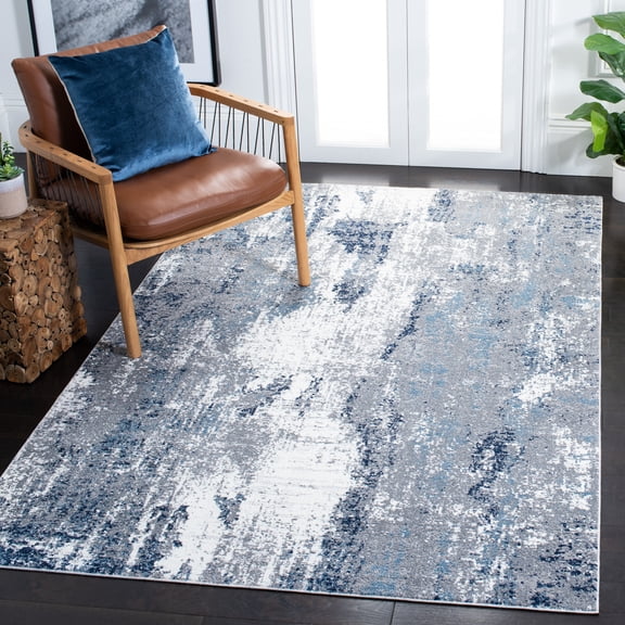 Safavieh Lilypond Candelario Abstract Area Rug, Gray/Blue, 3' x 5'