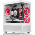 thumbnail image 2 of Thermaltake LCGS Vista R66 Gaming Desktop (AMD Ryzen 5 5600, ToughRam 16GB DDR4 3600Mhz RGB Memory, AMD Radeon RX 6600, 1TB NVMe M.2, Wifi) V17S-B550-R66-LCS, 2 of 7