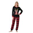 thumbnail image 1 of Family Matching Pajamas Sets Christmas Long Sleeve Tops with Pants, 1 of 9