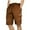 Z1 Khaki, variant on Erwazi Mens Cargo Sweat Shorts Casual Drawstring Elastic Waist Cotton Athletic Workout Gym Jogger Shorts with Multi Pockets
