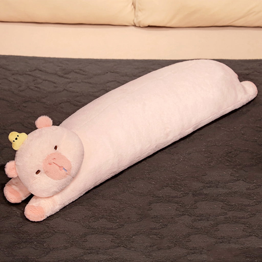 CIYISON Soft And Supportive Long Capybara Pillow Stuffed Plushies For Enhances Relaxation Suitable For Any Age Group