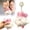 1PC-Plush Keychain B, variant on Garlic Bird Plush Keychain Talking- Cute Furry Bird Doll Bag Charm Key Chain with Sound - 3D Cartoon Ornaments Pendant Toys for Backpacks, Handbags,Car Keys - Teacher Birthday Graduation Gifts
