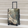 thumbnail image 2 of Lsque Forest Meditating White Tiger Printed Luggage Cover, Travel Luggage Protector,Scratch and Dirt Resistant, Fits 18-32 Inch Luggage - Large, 2 of 9